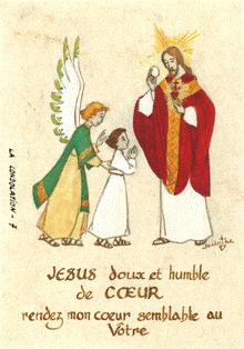 N°7 - Jésus doux et humble de coeur, rendez mon coeur semblable au Vôtre