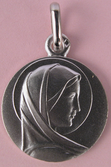 Médaille Vierge 18 mm