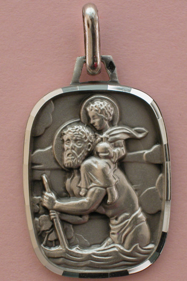 Médaille Christophe 21 mm