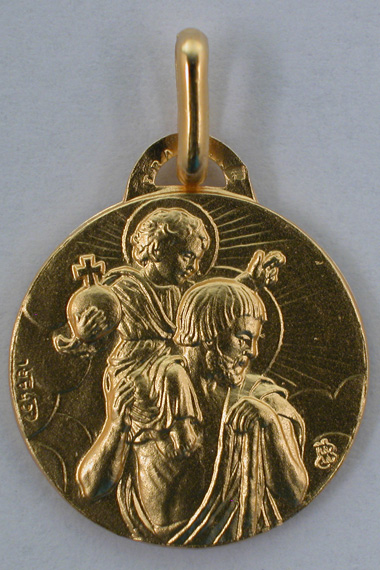 Médaille Christophe