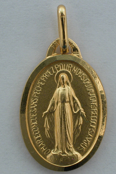 Médaille Miraculeuse LAP 17 mm
