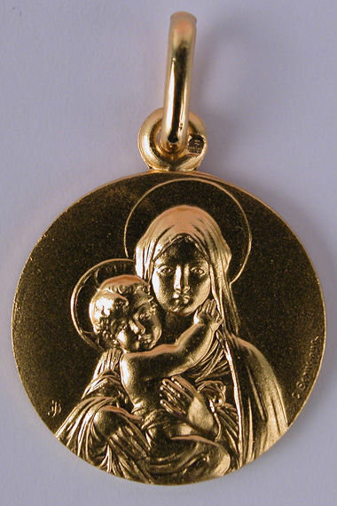 Médaille Vierge / Enfant