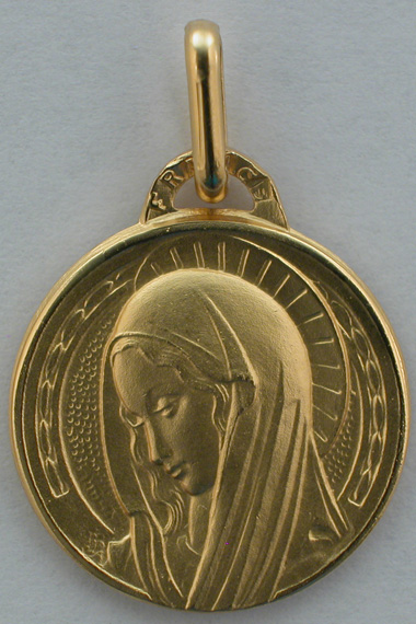 Médaille Vierge Pat. Main
