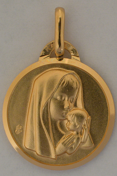 Médaille Vierge / Enfant