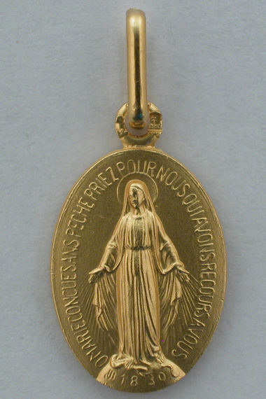 Médaille Miraculeuse classique 13 mm