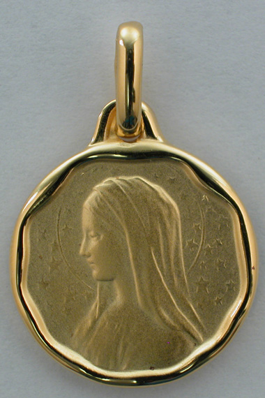Médaille Vierge cachet