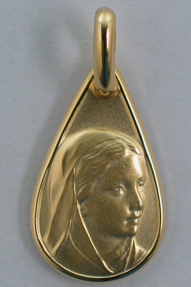 Médaille Vierge goutte