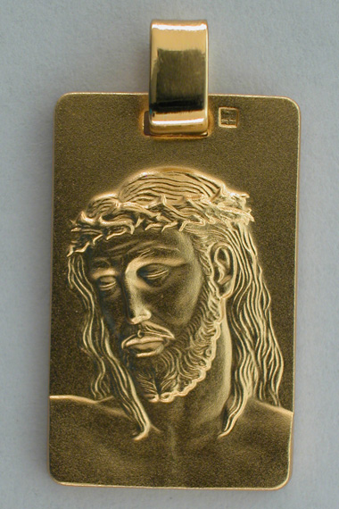 Médaille Tête de Christ
