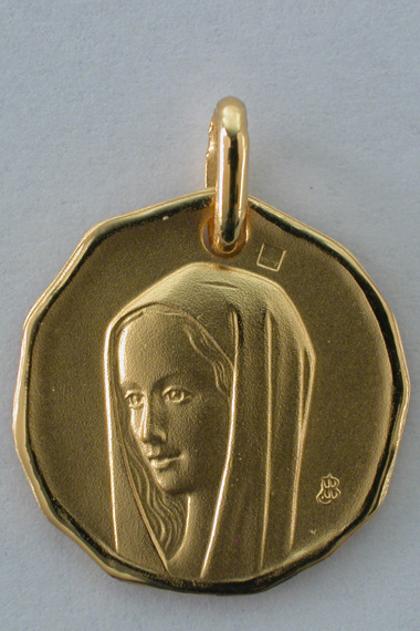 Médaille Vierge cachet