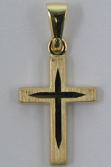 Croix Or Fantaisie