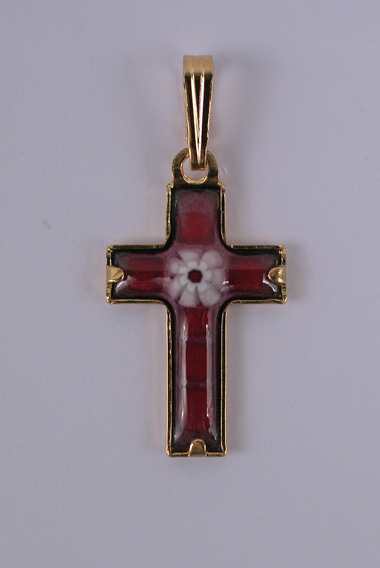 Croix Emaux GD. Feu Rouge