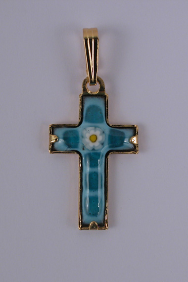 Croix Emaux GD. Feu Bleue
