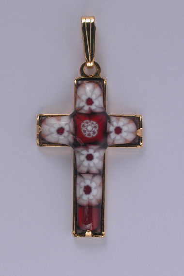 Croix Emaux GD. Feu Rouge