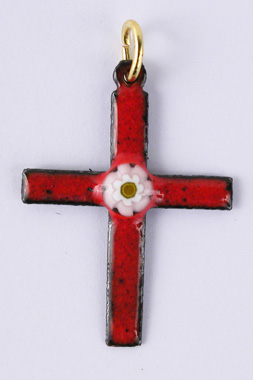 Croix Emaux GD. Feu Rouge