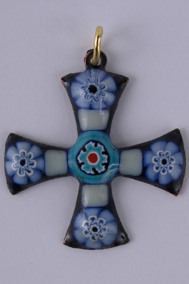 Croix Emaux GD. Feu Bleue