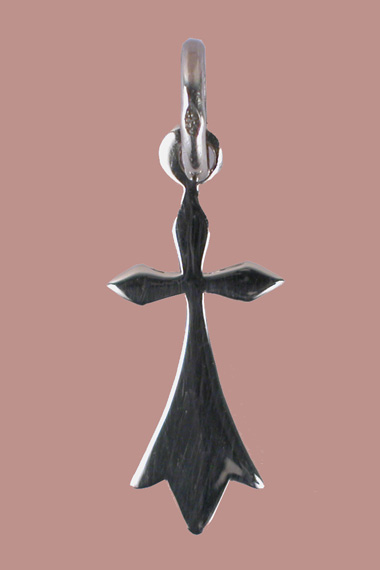 Croix Hermine Argent