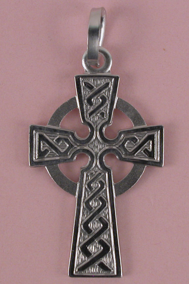 Croix Argent Celte
