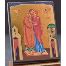 La rencontre de Anne et Joachim 5 x 7 cm