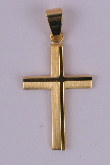 Croix PO Fantaisie Polie/Mate