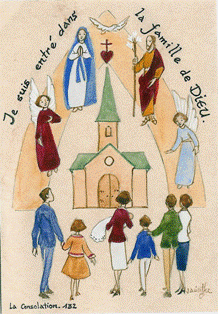 N° 132 - Je suis entré dans la famille de Dieu