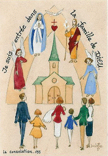 N°133 - Je suis entrée dans la famille de Dieu