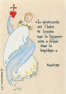 N° 143 - La miséricorde est l'habit de lumière que le Seigneur nous a donné dans le Baptême.