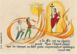 N°145 - La foi est un chemin guidé par l'Esprit Saint qui se résume en deux mots: conversion et imitation
