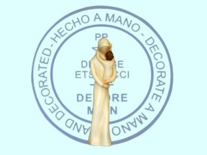 Famille à l'Oiseau 19 cm