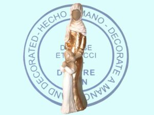 Femme et enfant au pied 22 cm