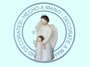 Ange et Enfant 12 cm