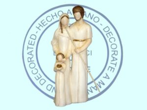 Famille au Cœur 19 cm