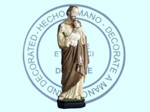 Joseph enfant au bras 50 cm