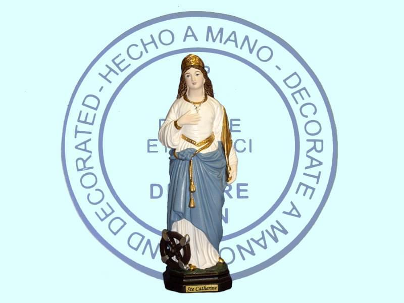 Sainte Catherine Martyre 30 cm
