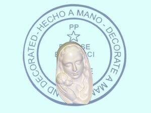 Buste Vierge Mère 12 cm