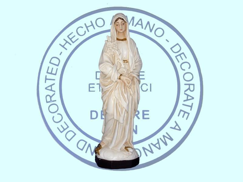 Vierge au Lys 25 cm