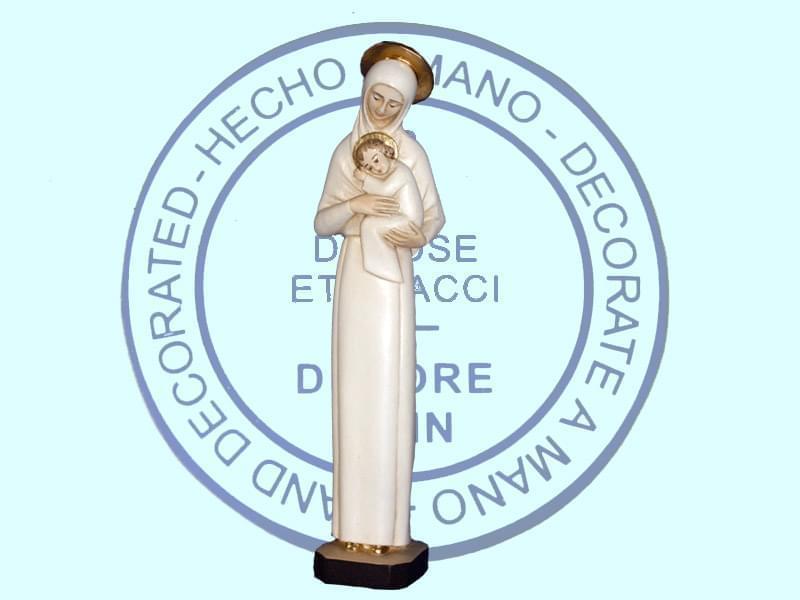 Vierge mère auréole 20 cm