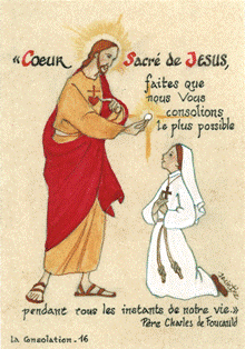 N°16 - Coeur Sacré de Jésus, faites que nous vous consolions le plus possible pendant tous les instants de notre vie