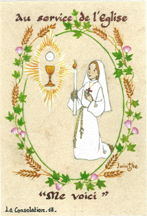 N°18 - Au service de l'Eglise - Me voici