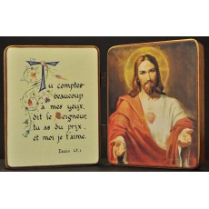Diptyque Le Coeur du Christ / Tu comptes