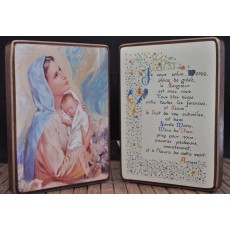 Diptyque La Vierge des Pauvres / Je vous Salue Marie