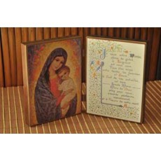 Diptyque Vierge de la Lumière /Je vous salue Marie