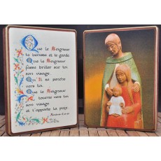Diptyque la Sainte Famille (Y le Pape) / Bénédiction