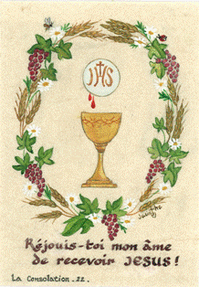 N°22 - Réjouis-toi mon âme de recevoir Jésus