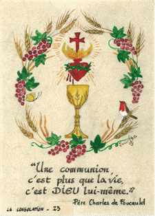 N°23 - Une communion, c'est plus que la vie, c'est Dieu lui-même