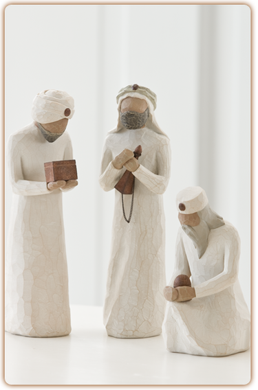 The Three Wisemen for the Nativity