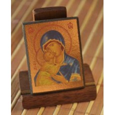 Vierge de Vladimir 4 x 5.5 cm