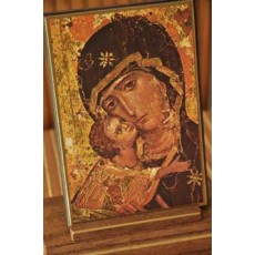 Vierge de Vladimir 5 x 7 cm