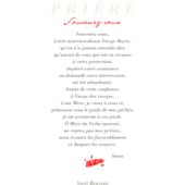 Souvenez-vous (St Bernard)