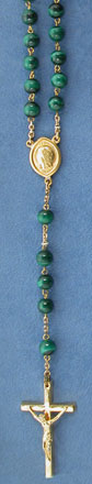 Chapelet perle - Stellor Malachite