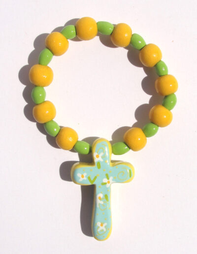 Dizainier croix bleu